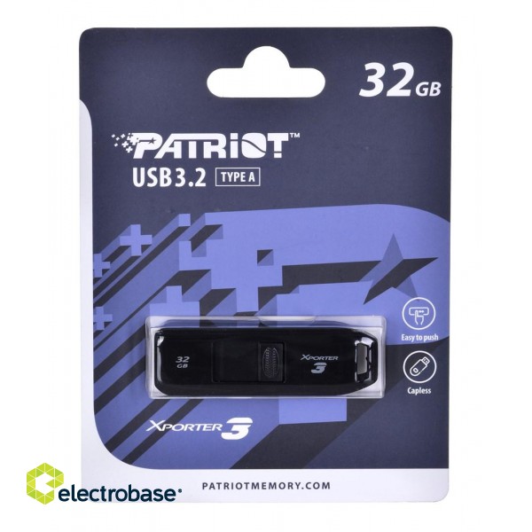 PARTIOT FLASHDRIVE Xporter 3 32GB Type A USB 3.2 paveikslėlis 6