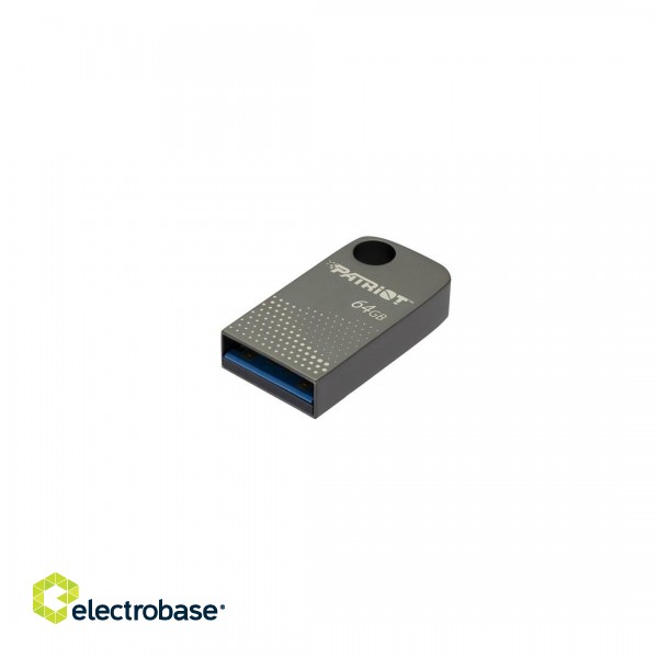 Patriot FLASHDRIVE Tab300 64GB USB 3.2 120MB/s, mini, aluminium, silver image 3