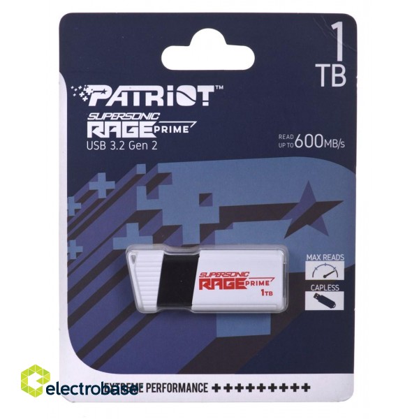 Patriot Rage Prime 600 MB/S 1TB USB 3.2 8K IOPS фото 1