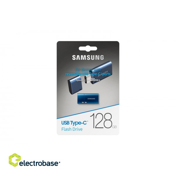 Samsung MUF-128DA USB flash drive 128 GB USB Type-C 3.2 Gen 1 (3.1 Gen 1) Blue image 9
