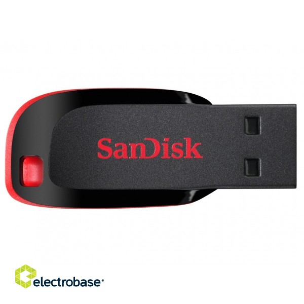 SanDisk Cruzer Blade USB flash drive 32 GB USB Type-A 2.0 Black, Red image 4