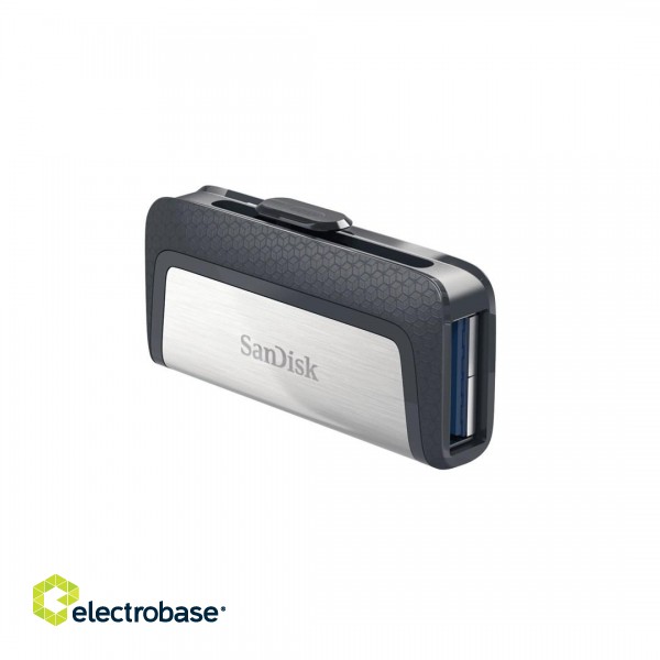 SanDisk Ultra Dual Drive 256 GB USB flash drive USB Type-A / USB Type-C 3.2 Gen 1 (3.1 Gen 1) Grey, Silver image 5