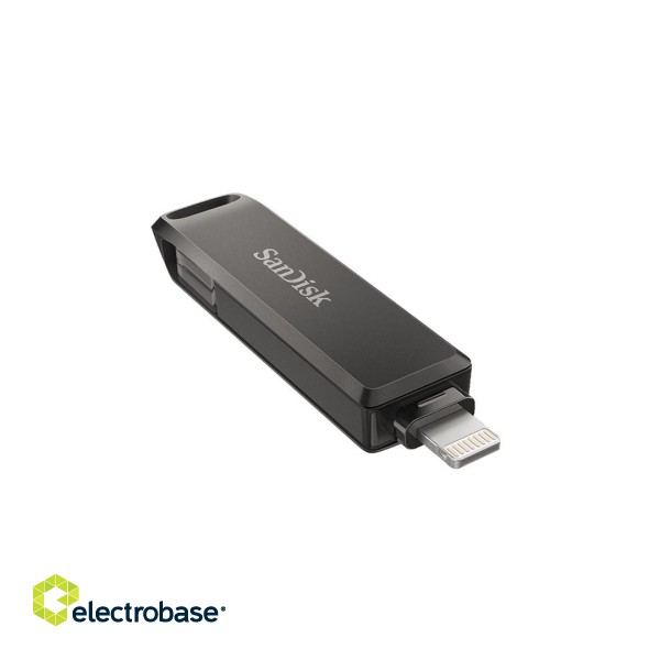 SanDisk iXpand USB flash drive 64 GB USB Type-C / Lightning 3.2 Gen 1 (3.1 Gen 1) Black image 4