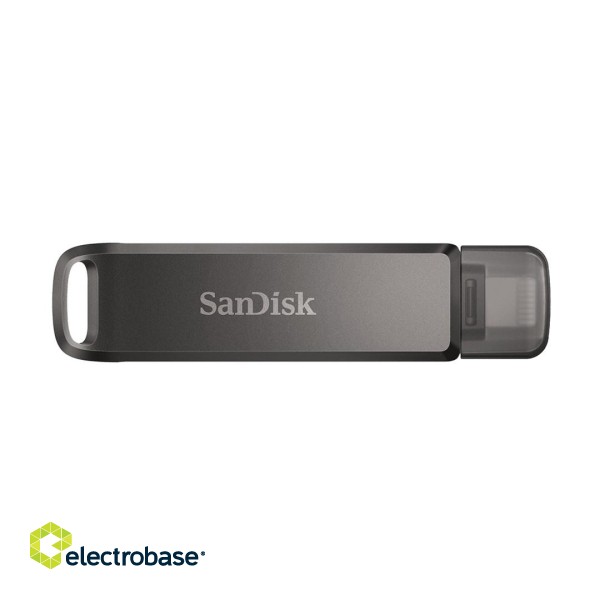 SanDisk iXpand USB flash drive 256 GB USB Type-C / Lightning 3.2 Gen 1 (3.1 Gen 1) Black image 5