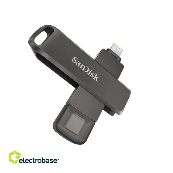 SanDisk iXpand USB flash drive 128 GB USB Type-C / Lightning 3.2 Gen 1 (3.1 Gen 1) Black image 4