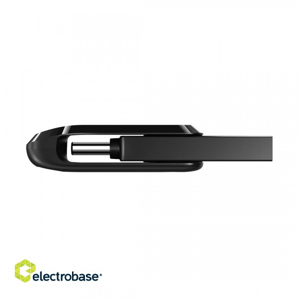 SanDisk Ultra Dual Drive USB flash drive 128 GB USB Type-A / USB Type-C 3.2 Gen 1 (3.1 Gen 1) Black, Silver image 5