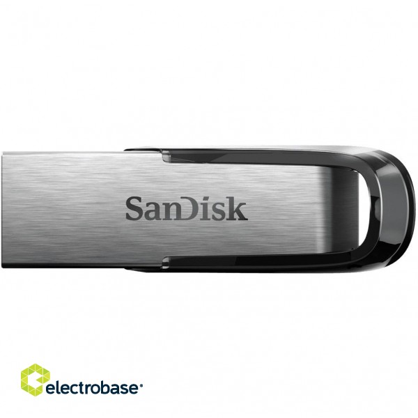 SanDisk Ultra Flair USB flash drive 32 GB USB Type-A 3.2 Gen 1 (3.1 Gen 1) Black, Stainless steel image 2