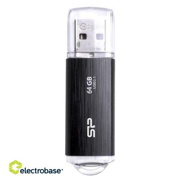 SILICON POWER Blaze B02 Pendrive USB flash drive 64 GB USB Type-A 3.2 Gen 1 (SP064GBUF3B02V1K) Black image 2