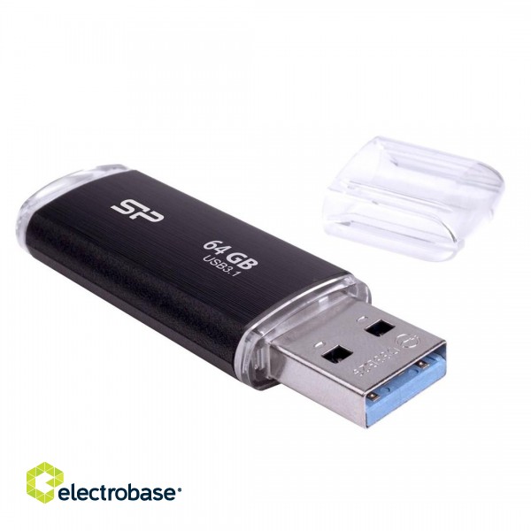 SILICON POWER Blaze B02 Pendrive USB flash drive 64 GB USB Type-A 3.2 Gen 1 (SP064GBUF3B02V1K) Black image 5