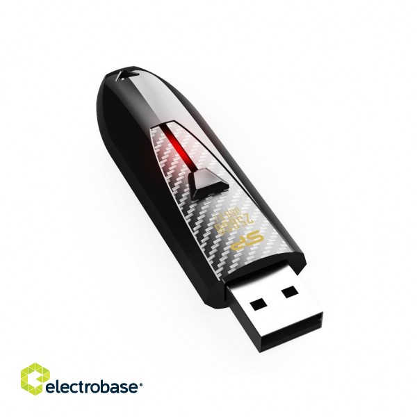 Silicon Power Blaze B25 USB flash drive 128 GB USB Type-A 3.2 Gen 1 (3.1 Gen 1) Black image 1