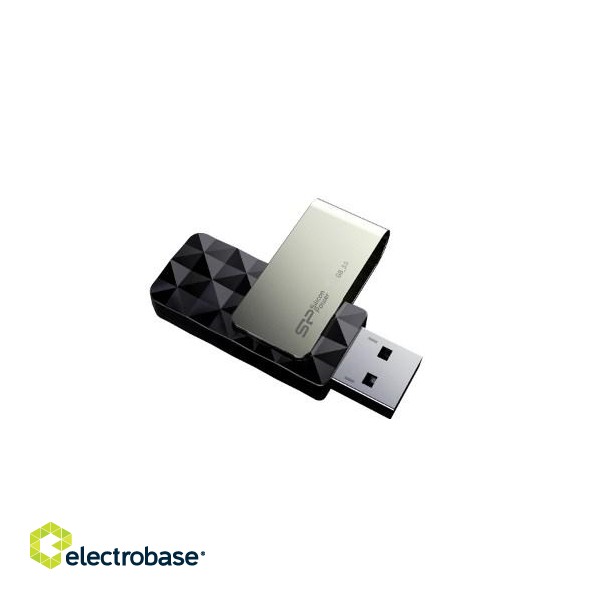 Silicon Power Blaze B30 USB flash drive 256 GB USB Type-A 3.2 Gen 1 (3.1 Gen 1) Black, Silver image 1