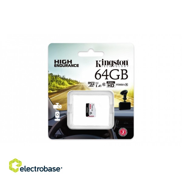 Kingston Technology High Endurance 64 GB MicroSD UHS-I Class 10 image 3