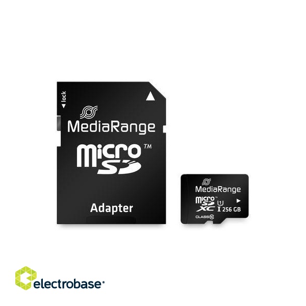 MediaRange MR946 memory card 256 GB MicroSDXC UHS-I Class 10 paveikslėlis 3