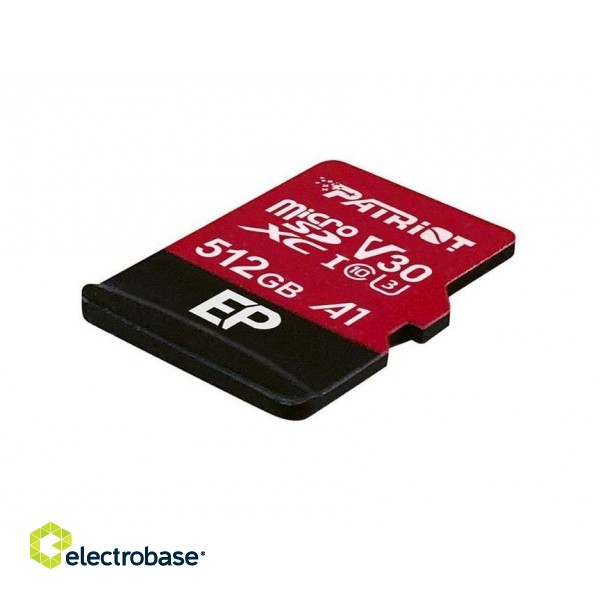 Patriot Memory PEF512GEP31MCX memory card 512 GB MicroSDXC Class 10 paveikslėlis 2