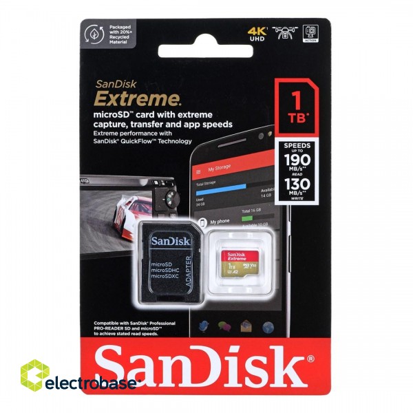 SanDisk Extreme 1.02 TB MicroSDXC UHS-I Class 3