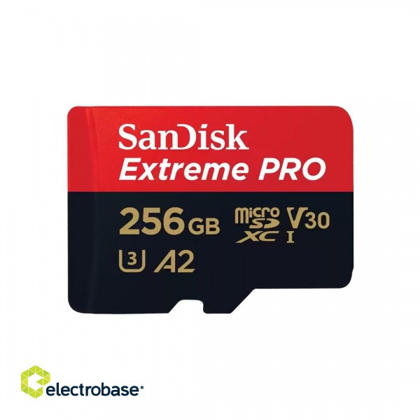 SanDisk Extreme PRO 256 GB MicroSDXC UHS-I Class 10