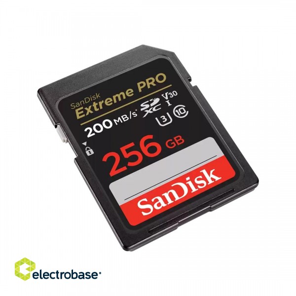 SanDisk Extreme PRO 256 GB SDXC UHS-I Class 10 image 3