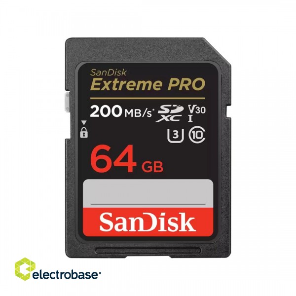 SanDisk Extreme PRO 64 GB SDXC Class 10 image 1