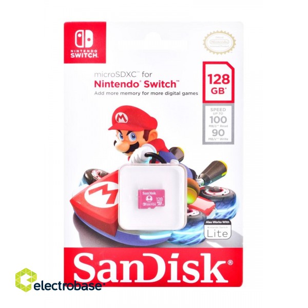 Sandisk SDSQXAO-128G-GNCZN memory card 128 GB MicroSDXC paveikslėlis 2