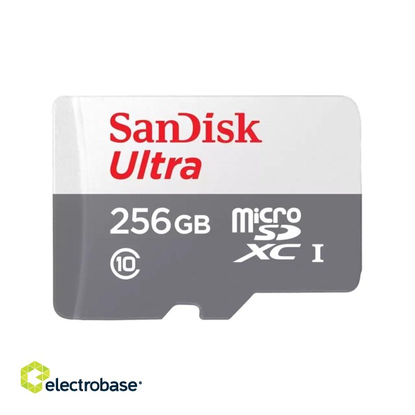 SanDisk Ultra 256 GB MicroSDXC UHS-I Class 10 paveikslėlis 2