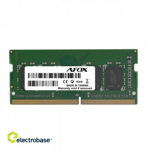 AFOX AFSD34BN1P memory module 4 GB 1 x 4 GB DDR3 1600 MHz paveikslėlis 1