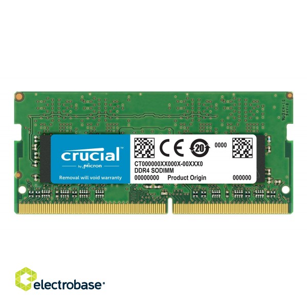 Crucial - 16GB - DDR4 - 2400MHz - SO D фото 1