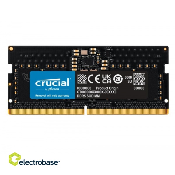 Crucial CT8G48C40S5 memory module 8 GB 1 x 8 GB DDR5 4800 MHz