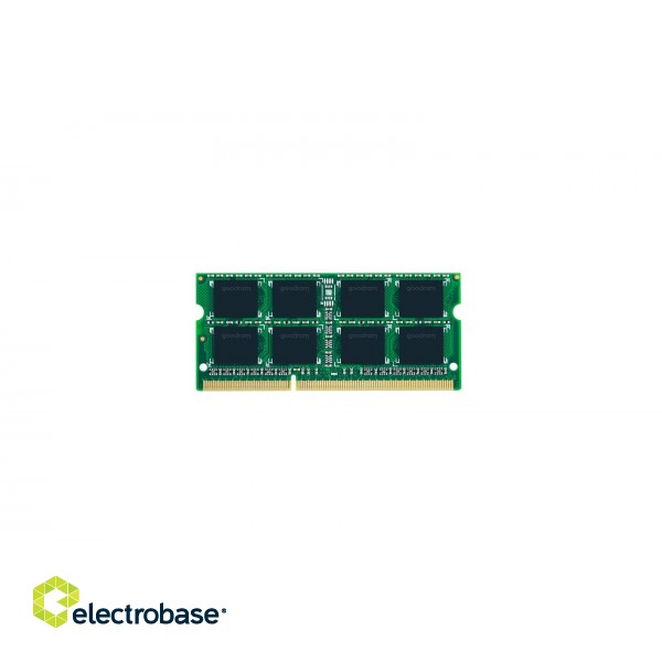 Goodram 8GB DDR3 PC3-12800 SO-DIMM memory module 1600 MHz фото 1