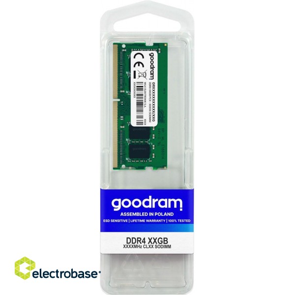 GOODRAM SO-DIMM DDR4 4GB 2666MHz CL19 фото 3