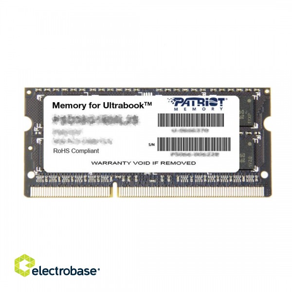 Patriot Memory PSD34G1600L2S memory module 4 GB 1 x 4 GB DDR3L 1600 MHz paveikslėlis 2