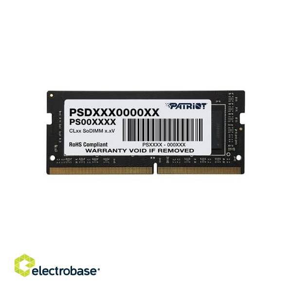 Patriot Memory Signature PSD48G320081S memory module 8 GB 1 x 8 GB DDR4 3200 MHz image 1