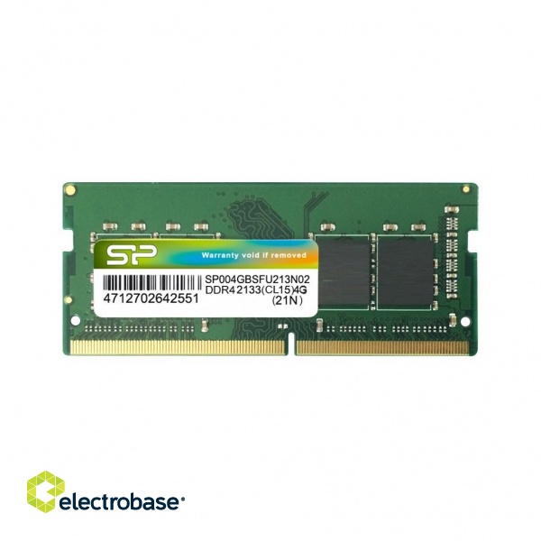 Silicon Power SP008GBSFU266B02RR memory module 8 GB DDR4 2666 MHz CL19 Bulk