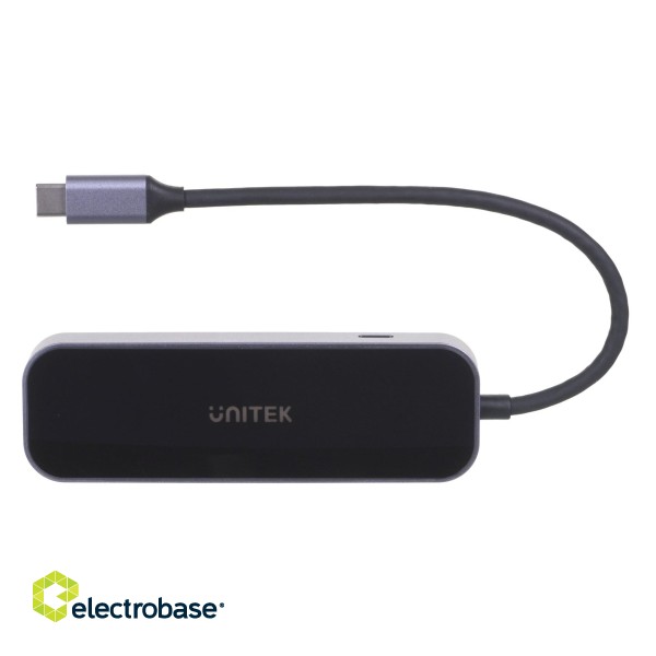 UNITEK HUB USB-C 3.1,RJ-45,3XUSB-A,HDMI,4K,PD100W image 2