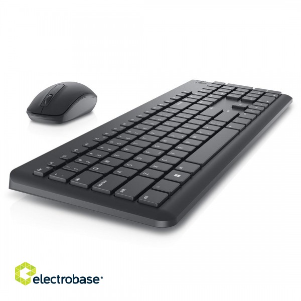 DELL KM3322W keyboard Mouse included RF Wireless US International Black image 7
