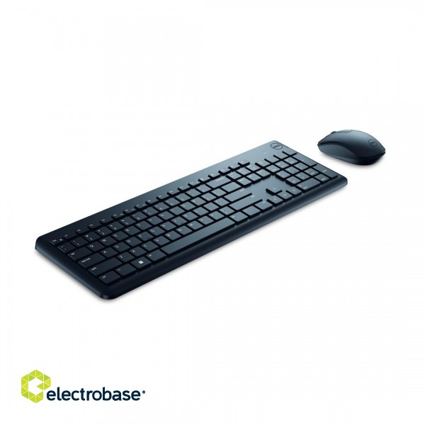 DELL KM3322W keyboard Mouse included RF Wireless US International Black фото 3