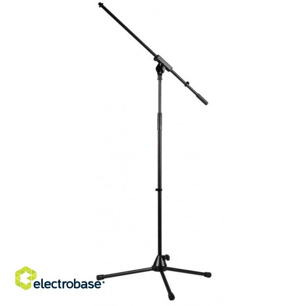 Caymon CST320/B Microphone stand with foldable legs and boom arm image 2