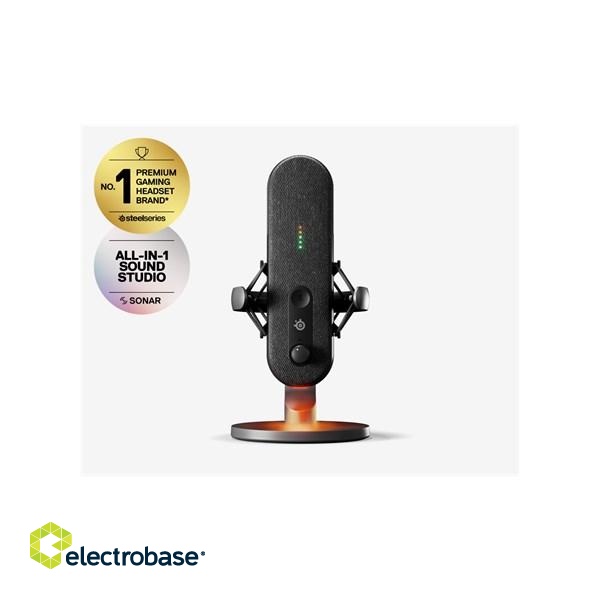 Steelseries ALIAS Black PC microphone