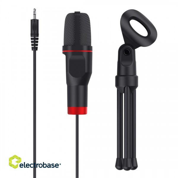 Trust GXT 212 Black, Red PC microphone image 5