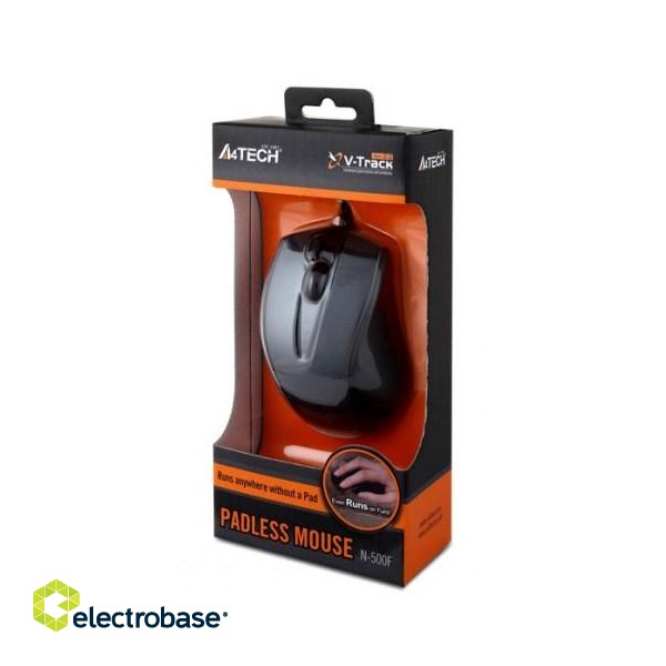 A4Tech N-500F mouse Right-hand USB Type-A V-Track 1600 DPI image 2