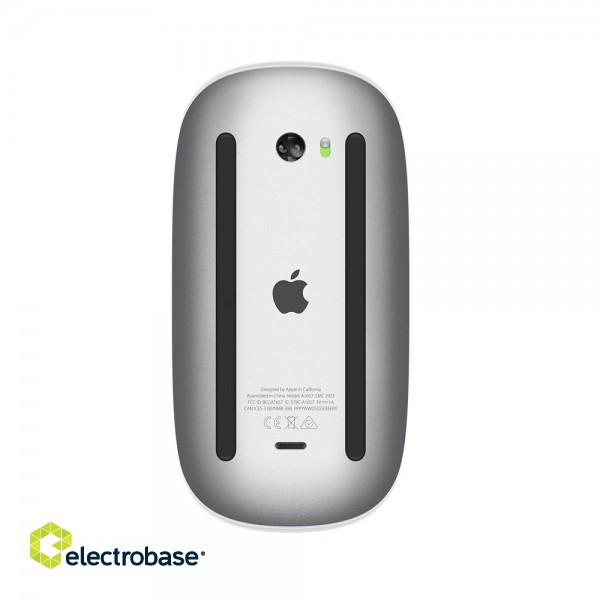 Apple Magic Mouse Tradlos Solv Hvid image 3