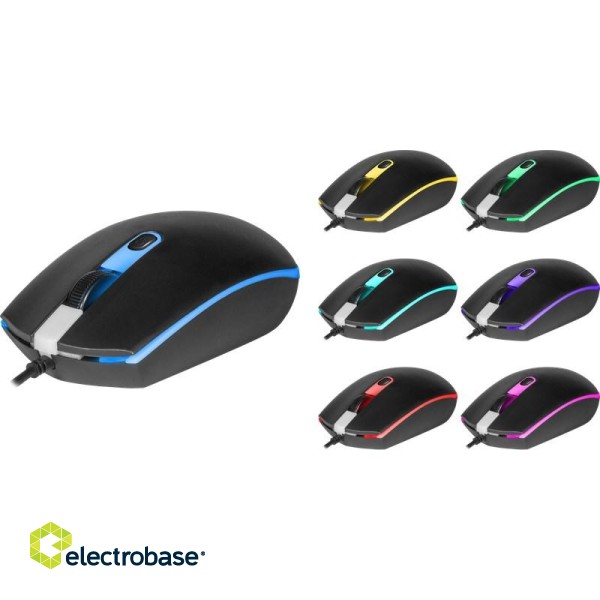 Defender DOT MB-986 mouse Gaming Ambidextrous USB Type-A Optical 1600 DPI фото 4