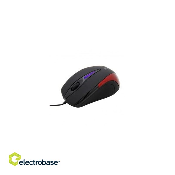 Esperanza EM102R mouse USB Type-A Optical 800 DPI image 1