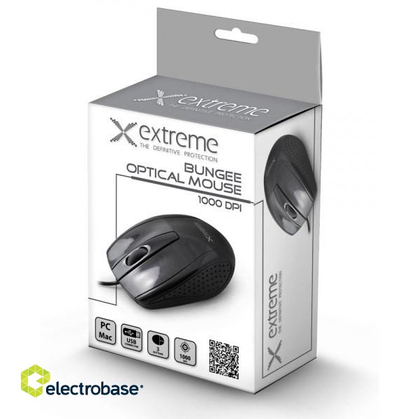 Extreme XM110K mouse USB Type-A Optical 1000 DPI Right-hand фото 2