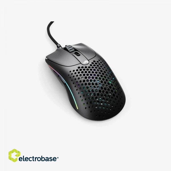 Glorious Model O 2 Wired Gaming Mouse - black, matte paveikslėlis 3