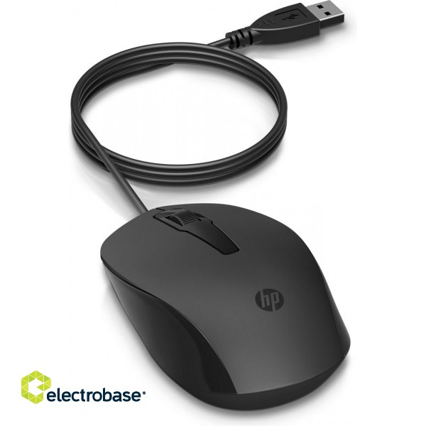HP Wired Mouse 150 фото 7