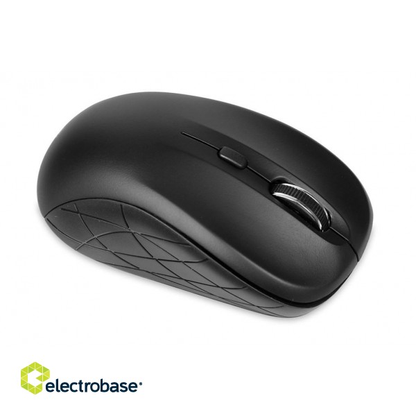 iBOX i009W Rosella wireless optical mouse, black image 5