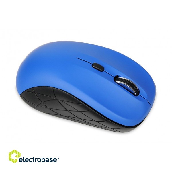 iBOX i009W Rosella wireless optical mouse, blue image 4