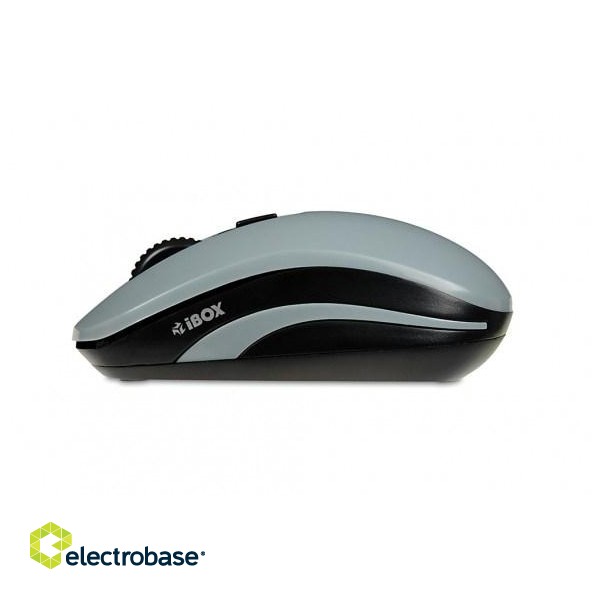 iBox LORIINI mouse Ambidextrous RF Wireless Optical 1600 DPI paveikslėlis 2