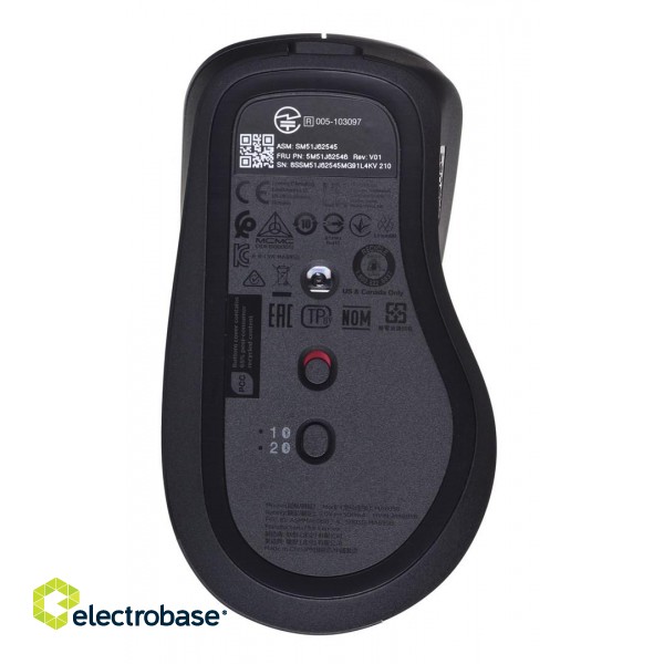 Lenovo 4Y51J62544 mouse Right-hand Bluetooth Optical 2400 DPI image 3