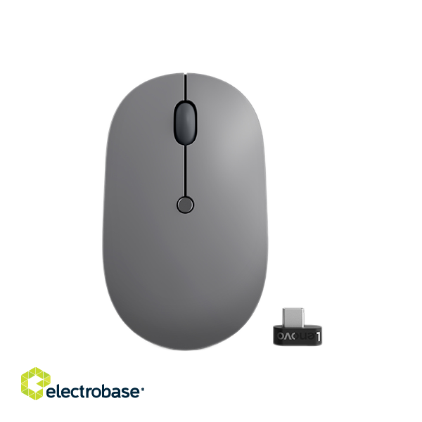 Lenovo Go USB-C Wireless mouse Ambidextrous RF Wireless Optical 2400 DPI image 1